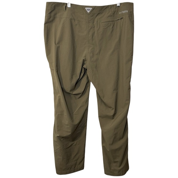 Columbia PFG Omni Shade Convertible length Hiking/fishing Pants Olive Womens 20 - Picture 4 of 13